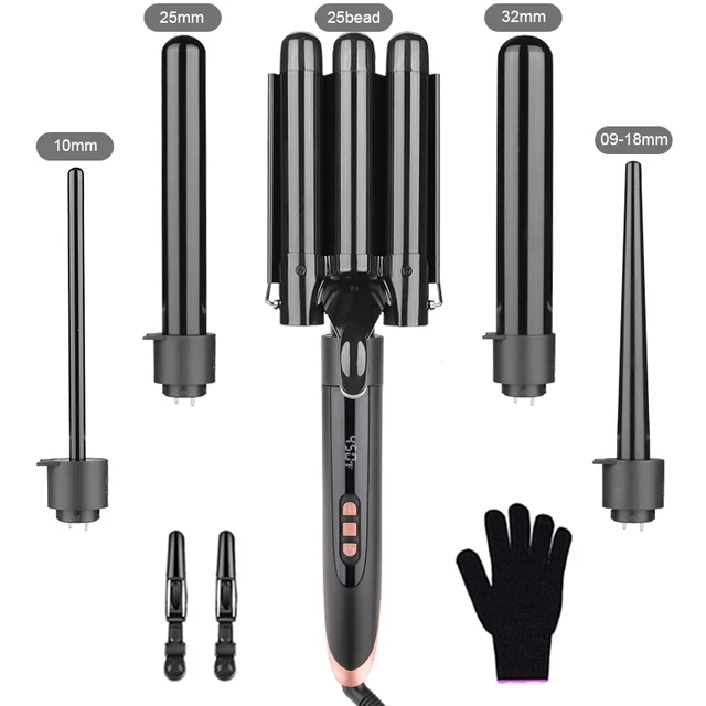 5 in 1 curling wand set online